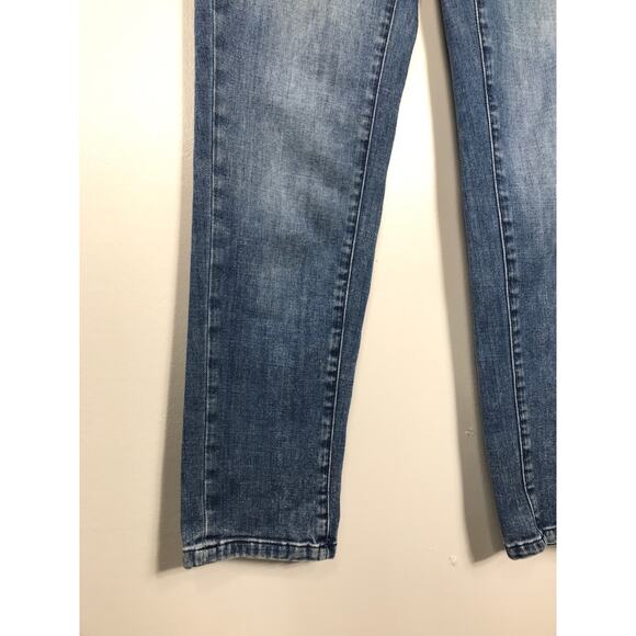 Anthropologie Pilcro Trouser Jeans 26 Blue Capsule Wardrobe Casual Everyday - Picture 5 of 12